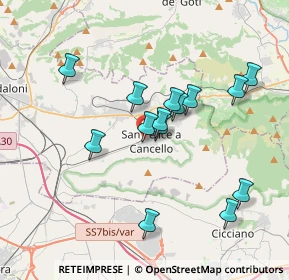 Mappa Via Stazione, 81027 San Felice a Cancello CE, Italia (3.56857)