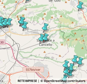 Mappa Via Stazione, 81027 San Felice a Cancello CE, Italia (6.5735)