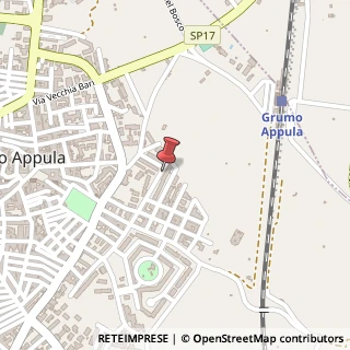 Mappa Via Francesco Gentile Soldato, 29, 70025 Grumo Appula, Bari (Puglia)