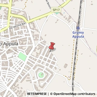 Mappa Via Don Luigi Sturzo,  16, 70027 Grumo Appula, Bari (Puglia)