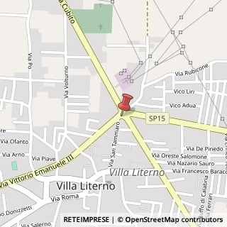 Mappa Via Giardino, 81039 Villa Literno CE, Italia, 81039 Villa Literno, Caserta (Campania)