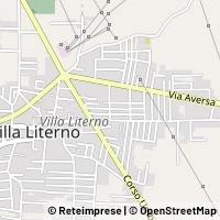 Mapa Villa Literno