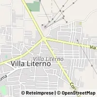 Map Villa Literno
