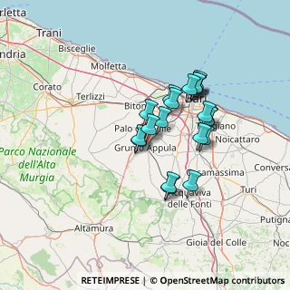 Mappa Via Grumo, 70020 Binetto BA, Italia (11.7995)