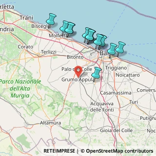 Mappa Via Grumo, 70020 Binetto BA, Italia (17.74143)