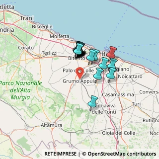 Mappa Via Grumo, 70020 Binetto BA, Italia (10.7265)