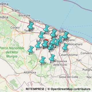Mappa Via Grumo, 70020 Binetto BA, Italia (10.3165)