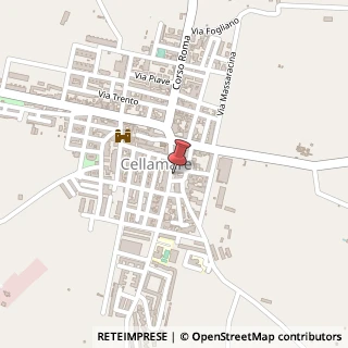 Mappa Piazza Risorgimento, 54, 70010 Cellamare, Bari (Puglia)