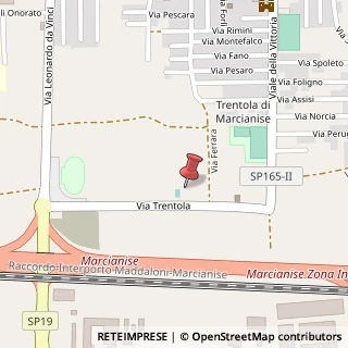 Mappa Via Trentola, 86, 81025 Marcianise, Caserta (Campania)