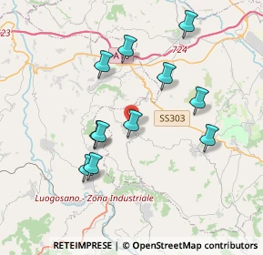 Mappa 83040 Fontanarosa AV, Italia (3.75727)