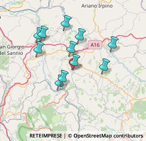 Mappa 83040 Fontanarosa AV, Italia (6.77)