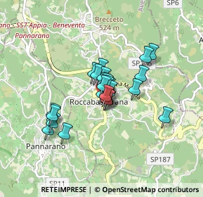 Mappa Via Imbriani, 83016 Roccabascerana AV, Italia (0.55385)