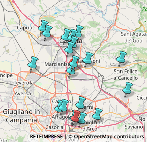 Mappa Via Fabbrica, 81025 San Marco Evangelista CE, Italia (8.375)