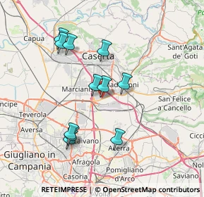 Mappa Via Fabbrica, 81025 San Marco Evangelista CE, Italia (7.2)