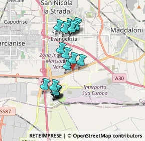 Mappa Via Fabbrica, 81025 San Marco Evangelista CE, Italia (1.6665)