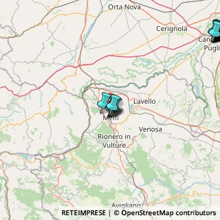 Mappa SP 9 di Leonessa, 85025 Melfi PZ, Italia (28.38722)