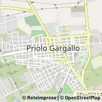Map Priolo Gargallo