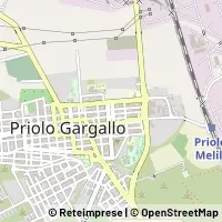 Mapa Priolo Gargallo