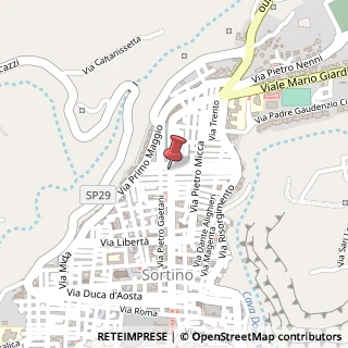 Mappa Via Genova, 1, 96010 Sortino, Siracusa (Sicilia)