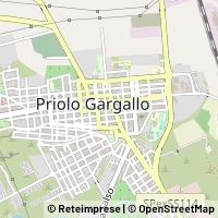 Map Priolo Gargallo