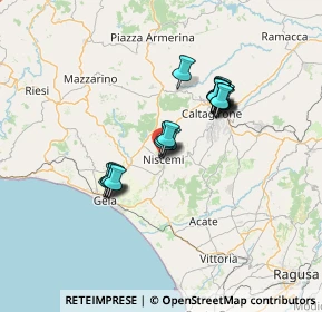 Mappa Via Lisbona, 93015 Niscemi CL, Italia (11.932)