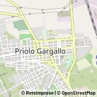 Map Priolo Gargallo