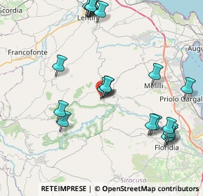 Mappa Via I Maggio, 96010 Sortino SR, Italia (10.559)