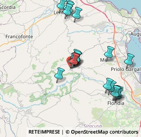 Mappa Via I Maggio, 96010 Sortino SR, Italia (8.6695)