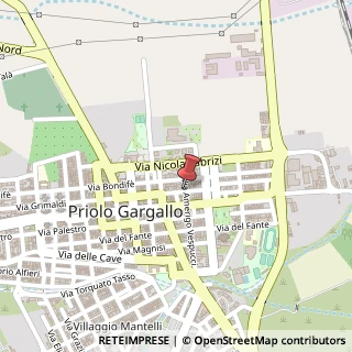 Mappa Via Grimaldi, 26, 96010 Priolo Gargallo, Siracusa (Sicilia)