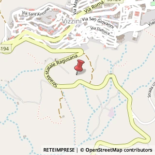 Mappa Contrada Oreto Albanicchi, 15, 95049 Vizzini, Catania (Sicilia)