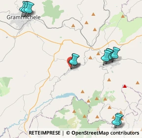 Mappa Via del Popolo, 95040 Licodia Eubea CT, Italia (5.92583)