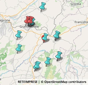 Mappa Via del Popolo, 95040 Licodia Eubea CT, Italia (8.8065)