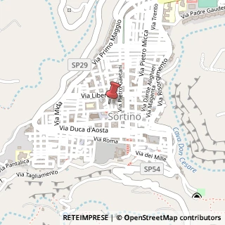 Mappa Via Circonvallazione, 36, 96010 Sortino, Siracusa (Sicilia)
