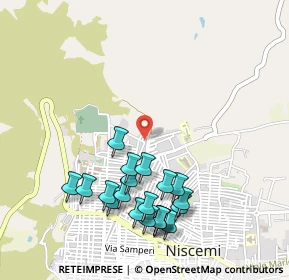 Mappa Via Udine, 93015 Niscemi CL, Italia (0.609)