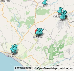 Mappa Via Udine, 93015 Niscemi CL, Italia (10.9365)