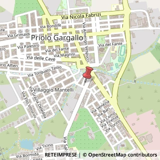 Mappa Via Mostringiano, 13, 96010 Priolo Gargallo SR, Italia, 96010 Priolo Gargallo, Siracusa (Sicilia)