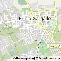 Map Priolo Gargallo