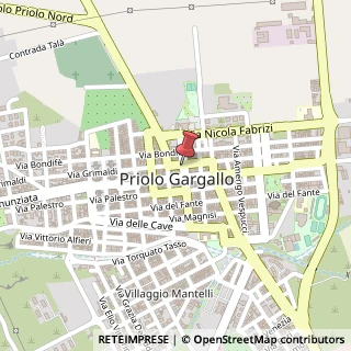 Mappa Via dell'Angelo Custode, 55, 96010 Priolo Gargallo, Siracusa (Sicilia)