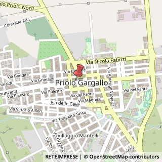 Mappa Via Megara Iblea, 35, 96010 Priolo Gargallo, Siracusa (Sicilia)