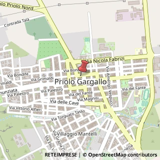 Mappa Via Grimaldi, 71, 96010 Priolo Gargallo, Siracusa (Sicilia)