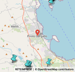 Mappa Via dei Platamoni, 96010 Priolo Gargallo SR, Italia (8.3965)