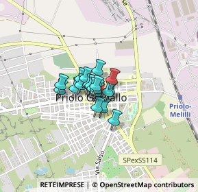 Mappa Via dei Platamoni, 96010 Priolo Gargallo SR, Italia (0.2045)