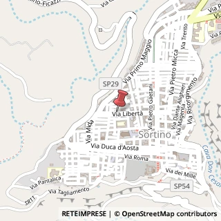 Mappa Via Liberta', 152, 96010 Sortino SR, Italia, 96010 Sortino, Siracusa (Sicilia)