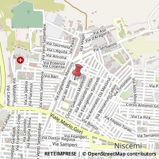 Mappa Via Cupa Saletta, 11, 93015 Niscemi, Caltanissetta (Sicilia)