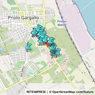 Mappa Traversa di Via Taranto, 96010 Priolo Gargallo SR, Italia (0.28148)
