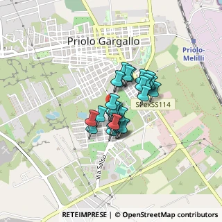 Mappa Via Salso, 96010 Priolo Gargallo SR, Italia (0.27)