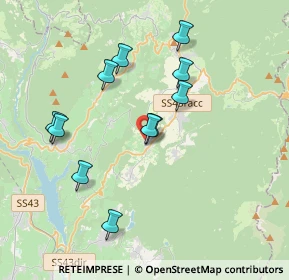 Mappa Via della Palustella, 38010 Romeno TN, Italia (3.45909)