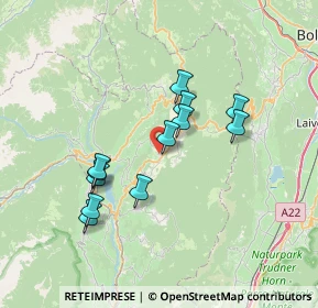 Mappa Via della Palustella, 38010 Romeno TN, Italia (6.10833)