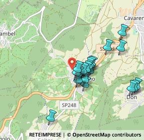 Mappa Via della Palustella, 38010 Romeno TN, Italia (0.7945)