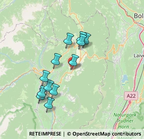 Mappa Via della Ciarbonara, 38010 Romeno TN, Italia (6.36167)